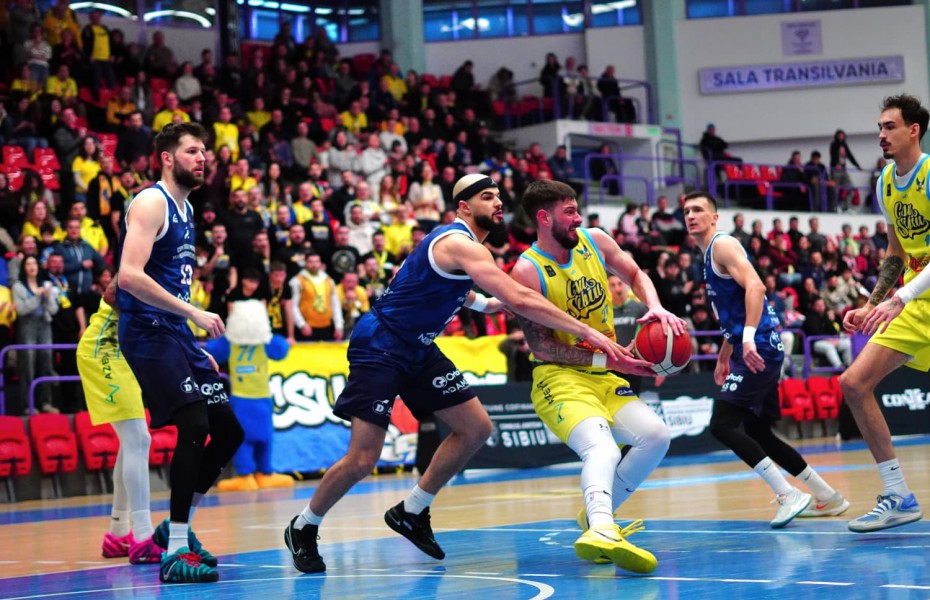 CSU Sibiu câștigă pe teren propriu și continuă să spere la un loc în Play-Off