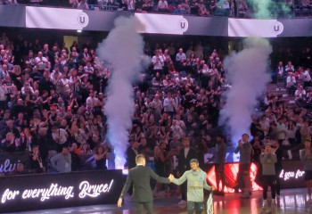 Galerie Foto. U-BT Cluj-Napoca luptă cu Aris Salonic pentru un loc în faza eliminatorie din EuroCup