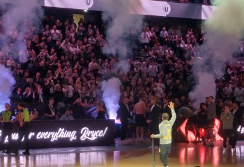 Galerie Foto. U-BT Cluj-Napoca luptă cu Aris Salonic pentru un loc în faza eliminatorie din EuroCup