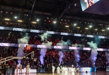 Galerie Foto. U-BT Cluj-Napoca luptă cu Aris Salonic pentru un loc în faza eliminatorie din EuroCup