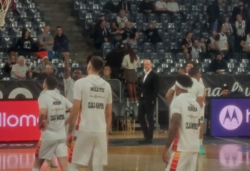 Galerie Foto. U-BT Cluj-Napoca luptă cu Aris Salonic pentru un loc în faza eliminatorie din EuroCup