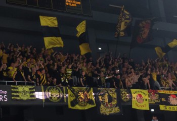 Galerie Foto. U-BT Cluj-Napoca luptă cu Aris Salonic pentru un loc în faza eliminatorie din EuroCup