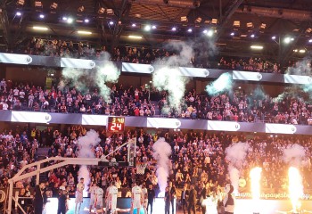 Galerie Foto. U-BT Cluj-Napoca luptă cu Aris Salonic pentru un loc în faza eliminatorie din EuroCup