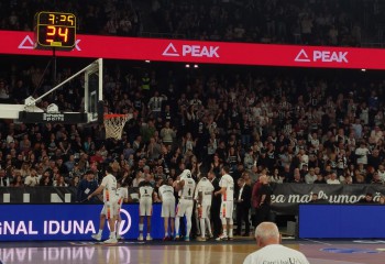 Galerie Foto. U-BT Cluj-Napoca luptă cu Aris Salonic pentru un loc în faza eliminatorie din EuroCup