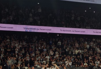 Galerie Foto. U-BT Cluj-Napoca luptă cu Aris Salonic pentru un loc în faza eliminatorie din EuroCup