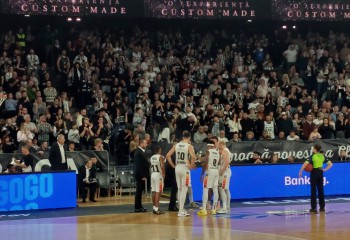 Galerie Foto. U-BT Cluj-Napoca luptă cu Aris Salonic pentru un loc în faza eliminatorie din EuroCup