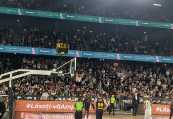 Galerie Foto. U-BT Cluj-Napoca luptă cu Aris Salonic pentru un loc în faza eliminatorie din EuroCup