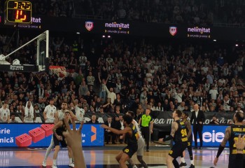 Galerie Foto. U-BT Cluj-Napoca luptă cu Aris Salonic pentru un loc în faza eliminatorie din EuroCup