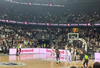 Galerie Foto. U-BT Cluj-Napoca luptă cu Aris Salonic pentru un loc în faza eliminatorie din EuroCup
