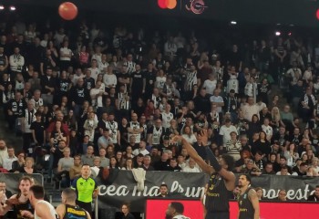 Galerie Foto. U-BT Cluj-Napoca luptă cu Aris Salonic pentru un loc în faza eliminatorie din EuroCup