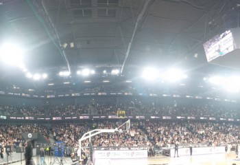 Galerie Foto. U-BT Cluj-Napoca luptă cu Aris Salonic pentru un loc în faza eliminatorie din EuroCup