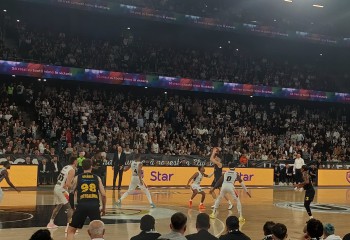 Galerie Foto. U-BT Cluj-Napoca luptă cu Aris Salonic pentru un loc în faza eliminatorie din EuroCup