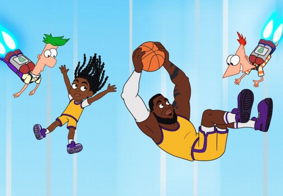 VIDEO. LeBron James și fiica sa, Zhuri, apar în ultimul episod al unei mini-serii „Phineas și Ferb”