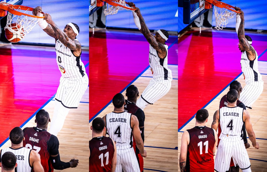 Guzman și Russell au oferit cea mai spectaculoasă fază din semifinale. Video 