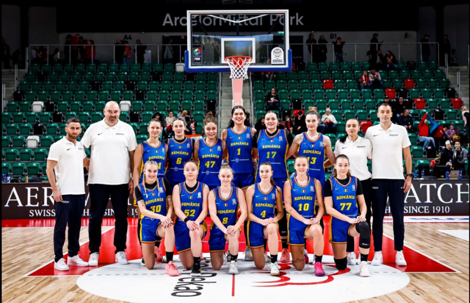 Naționala feminină va juca la Sibiu meciurile din preliminariile EuroBasket 2027