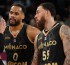 Seară cu scandal în EuroLeague, jucătorii lui AS Monaco au recurs la violență
