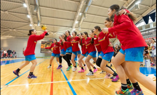 CSS Alexandria a dominat finala din turneul final sub 17 ani la feminin