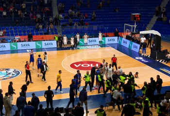 Final de partidă violent între Budućnost și U-BT în ABA League