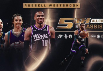 Russell Westbrook a ajuns în primii cinci pasatori decisivi din istorie