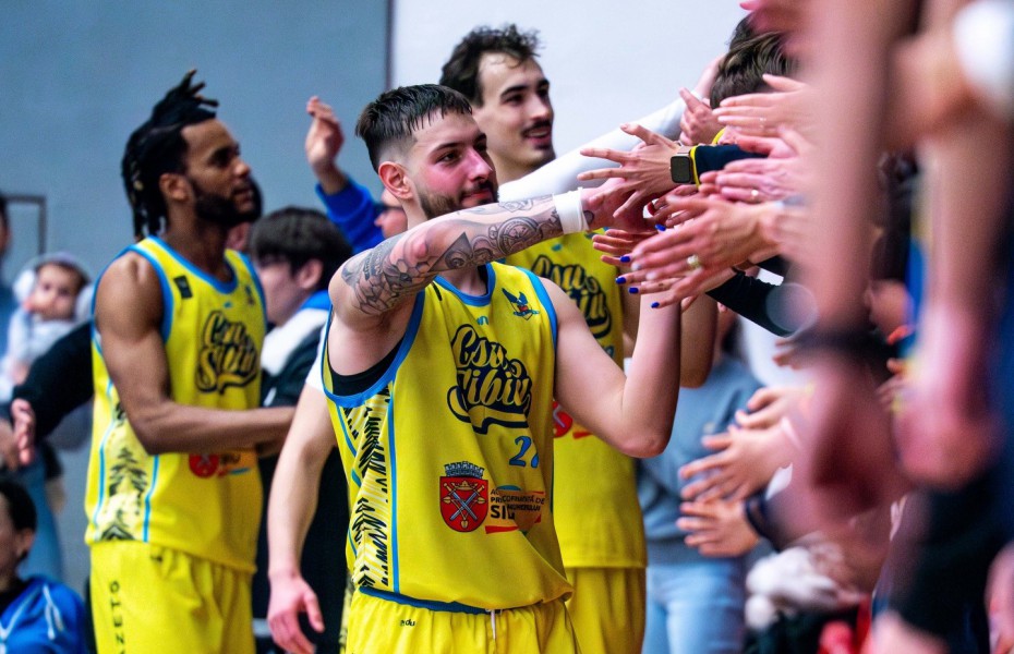 CSU Sibiu trece fără probleme de CSM Galați și ajunge la un bilanț pozitiv în LNBM