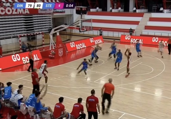 VIDEO. Coșul victoriei înscris de Jonathan Stark în Dinamo - Steaua