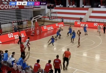 VIDEO. Coșul victoriei înscris de Jonathan Stark în Dinamo - Steaua