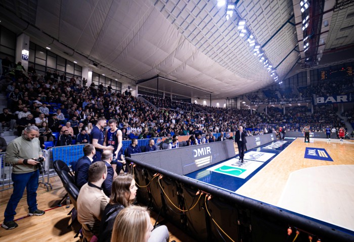 Buducnost, amendată pentru incidentele din tribune de la meciul din EuroCup cu U-BT Cluj