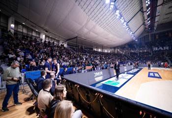 Buducnost, amendată pentru incidentele din tribune de la meciul din EuroCup cu U-BT Cluj