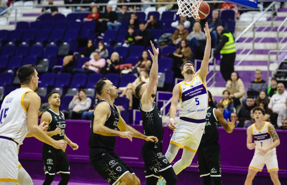 CS Vâlcea a învins-o și a depășit-o în ierarhia LNBM pe SCM Timișoara