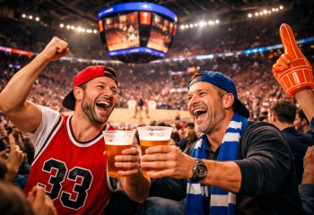 Legea care îți permite să bei bere la meciuri a trecut de Senat