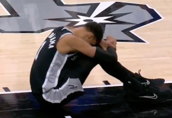 Wembanyama a ieșit accidentat din meciul cu Philadelphia. Video