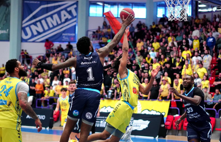 CSU Sibiu o învinge și pe CSO Voluntari și are speranțe mai mari la playoff