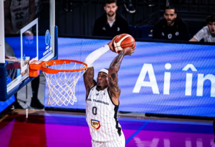 U-BT Cluj-Napoca a pierdut la diferență mare duelul cu Buducnost de pe teren propriu