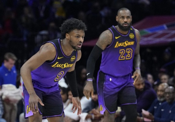 LeBron și Bronny au scris istorie în NBA