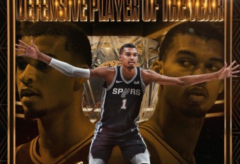 Victor Wembanyama a câștigat premiul pentru apărătorul anului în NBA