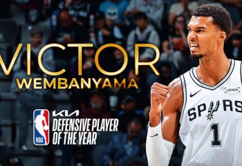Victor Wembanyama a câștigat premiul pentru apărătorul anului în NBA