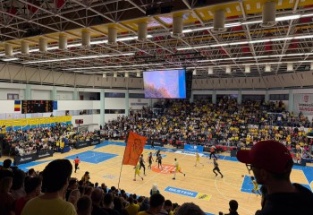 CSU Sibiu a ținut-o în șah pe U-BT la primul meci din playoff
