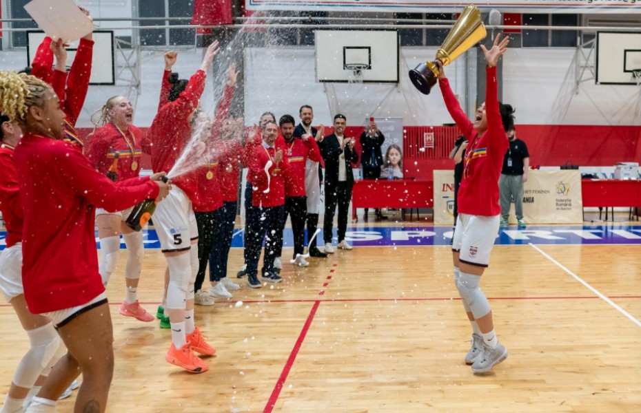 CS Rapid București este campioana României la baschet feminin