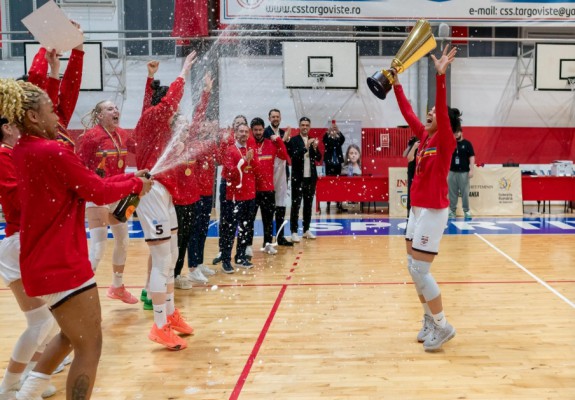 CS Rapid București este campioana României la baschet feminin