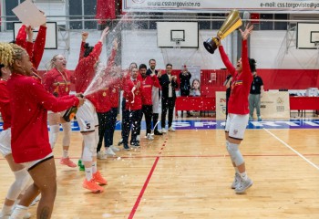 CS Rapid București este campioana României la baschet feminin