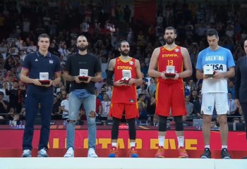Patru jucători NBA în primul 5 al turneului FIBA World Cup 2019