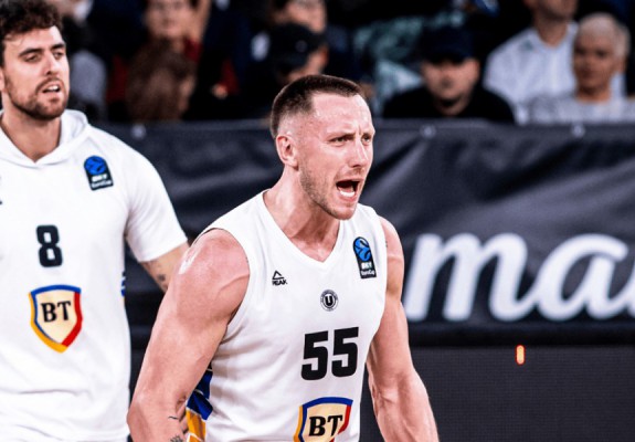 Unul dintre baschetbaliștii lui U-BT Cluj a fost inclus în echipa ideală din Liga Adriatică