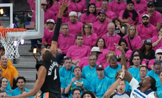 Record de capace stabilit de Wembanyama în înfrângerea contra Timberwolves