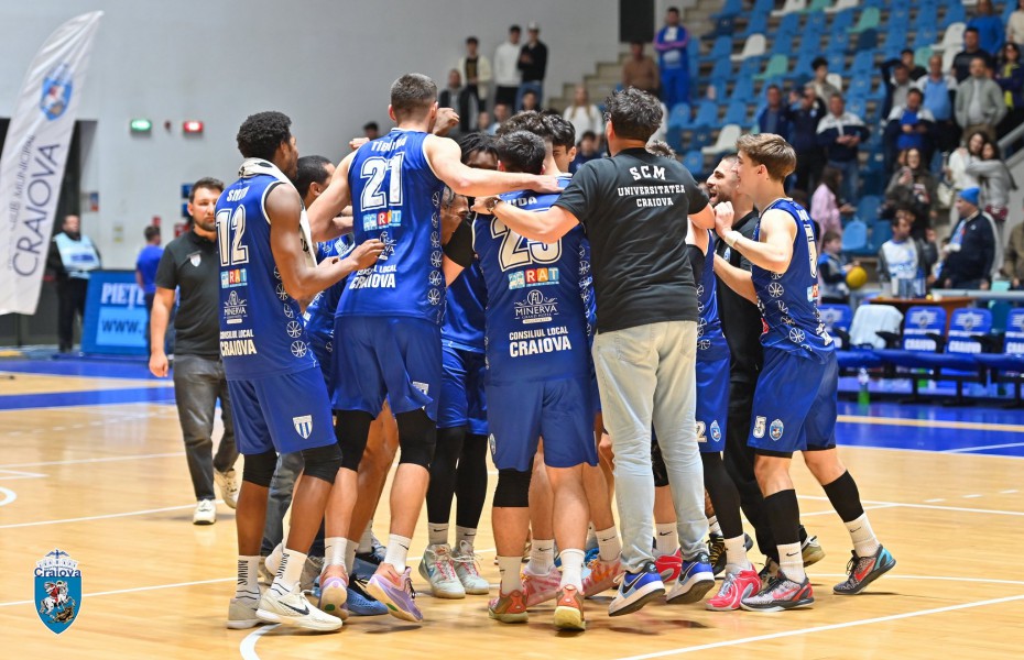 SCM U Craiova, față în față cu a doua semifinală din istorie în LNBM