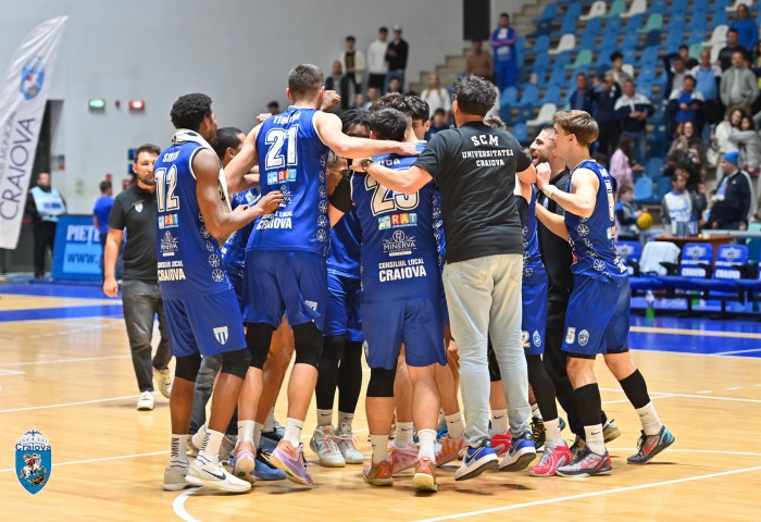 SCM U Craiova, față în față cu a doua semifinală din istorie în LNBM