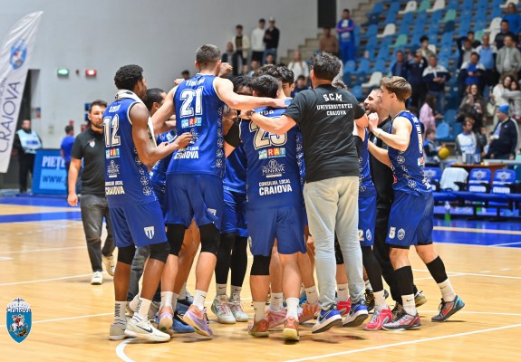 SCM U Craiova, față în față cu a doua semifinală din istorie în LNBM