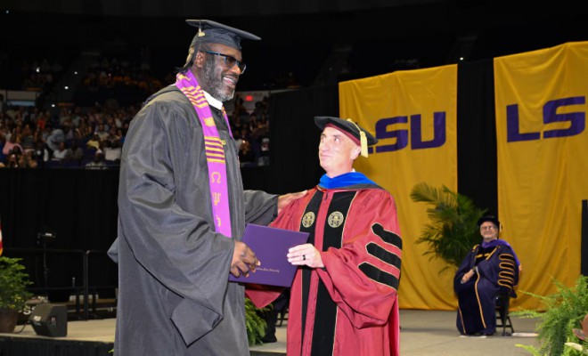 Shaquille O’Neal a absolvit un nou program de Masterat, în Arte Liberale