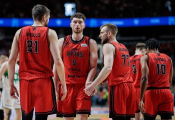 Rytas Vilnius a fost eliminată în sferturi din play-off-ul campionatului Lituaniei