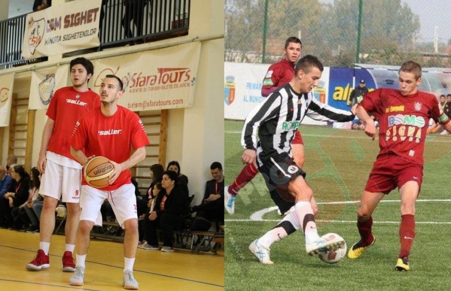 Armand Gavaller, jucător de Liga Națională la CSM Sighetu Marmației, face în paralel și fotbal