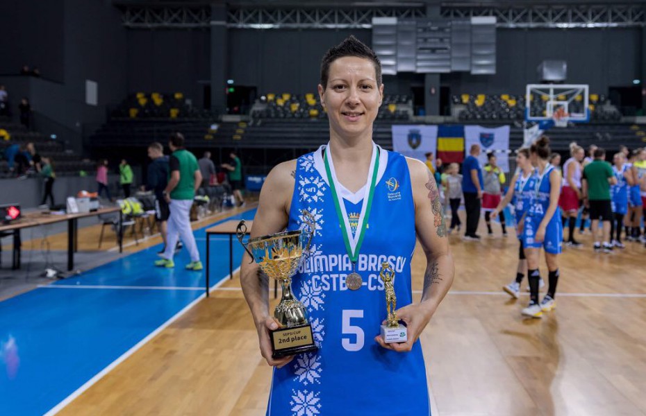 Biljana Pesovic a condus Olimpia CSU Brașov spre victorie cu cele 25 de puncte din etapa a 2-a, grupa Est
